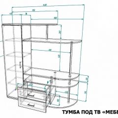 Тумба под ТВ Мебелеф-7 | фото 7