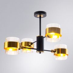 Люстра на штанге Arte Lamp Carlo A8205SP-4BK | фото 2